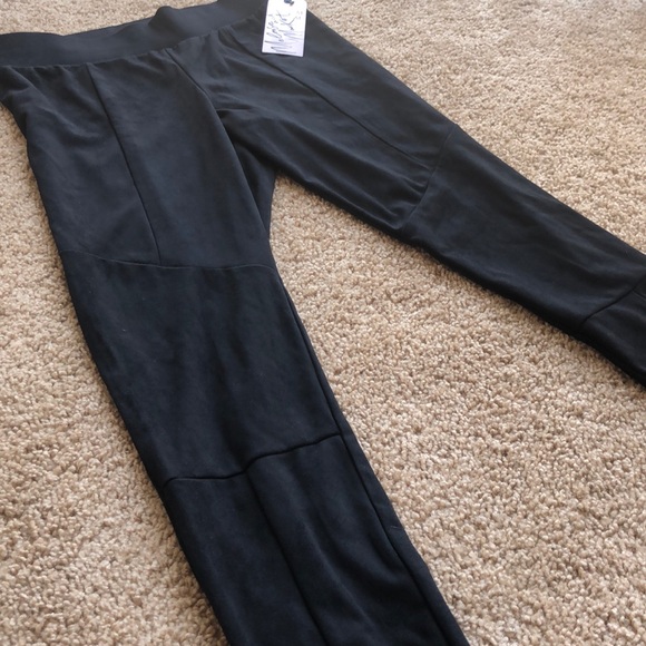 NWT Melrose and Market Faux Suede Leggings - Picture 2 of 2